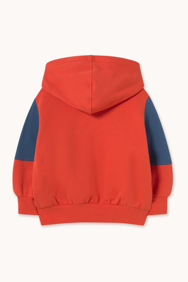 KIDS Tinycottons Tiny Colorblock Hoodie Sweatshirt