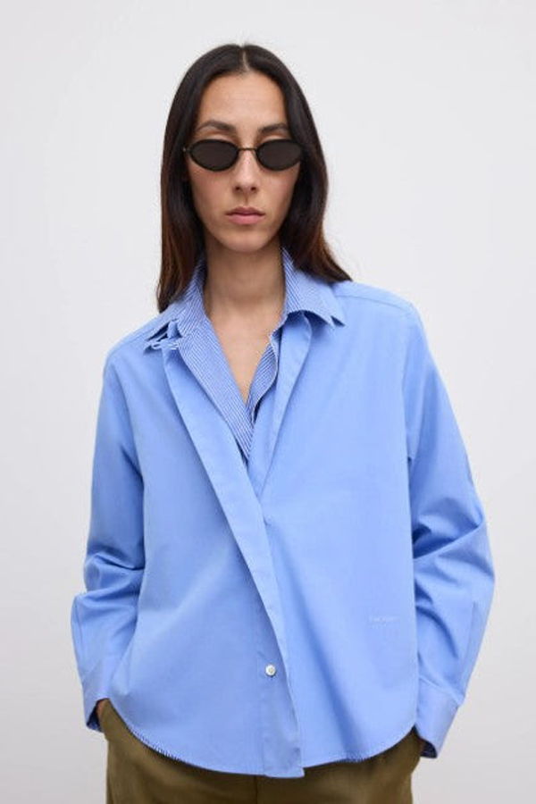 House of Dagmar Dagmar Cropped Shirt