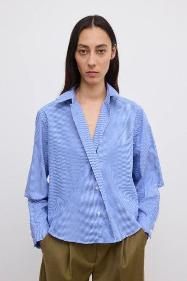 House of Dagmar Cropped Shirt