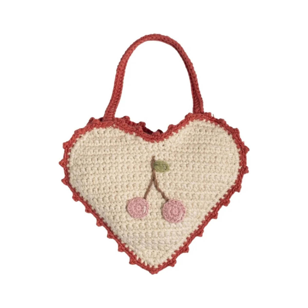 KIDS Wild Wawa Crochet Purse - Cherry Bloom - Image 1 of 1