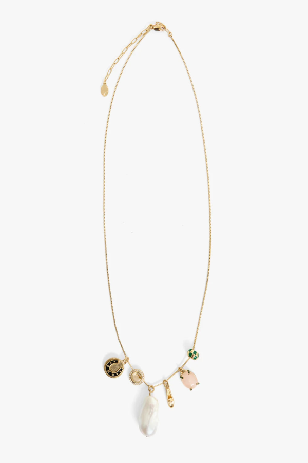 Clare V. Margaux Charm Necklace