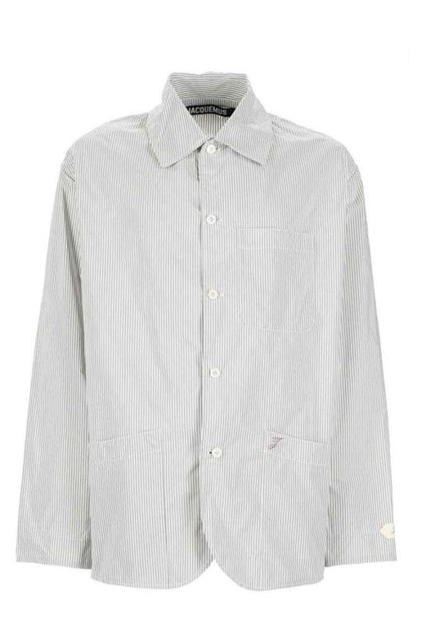 Jacquemus Jacquard Thin Stripes Lig Shirt