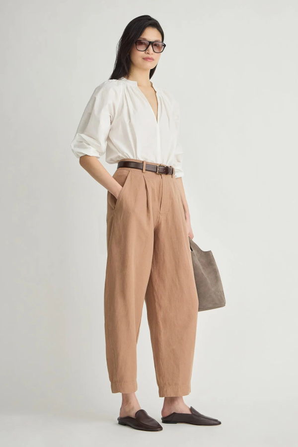 Apiece Apart Bari Crop Trouser