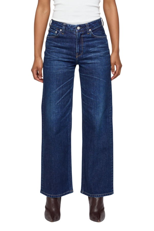 MOUSSY Idabel Straight Mid Jeans