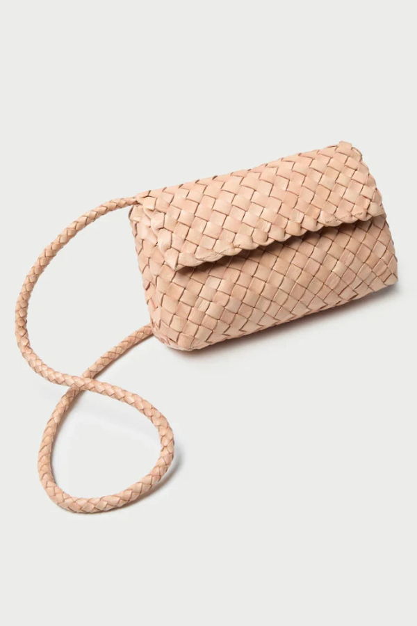 Loeffler Randall Vinnie Mini Woven Crossbody Bag