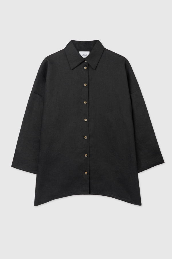 dalthelabel Linen Oversized Shirt