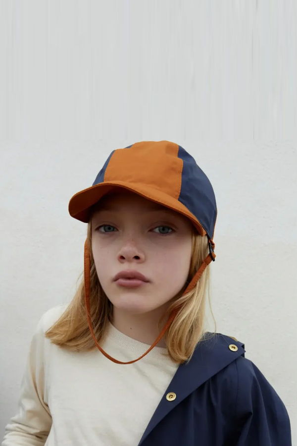 KIDS Faire Child Patch Hat - Navy Blue
