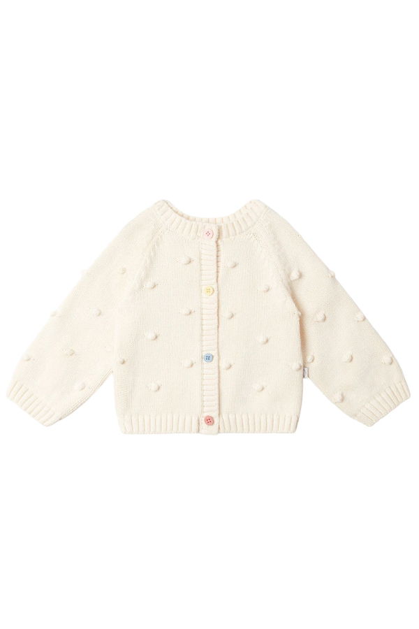 KIDS STELLA MCCARTNEY Baby Popcorn Knit Cardigan