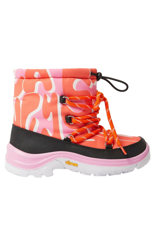 KIDS STELLA MCCARTNEY Child Ski Boots Logo Print - Pink