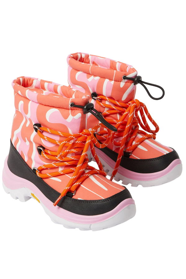 KIDS STELLA MCCARTNEY Child Ski Boots Logo Print - Pink