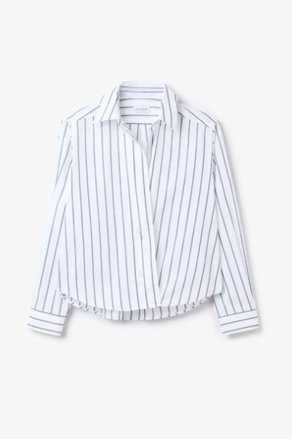 House of Dagmar Cropped Shirt