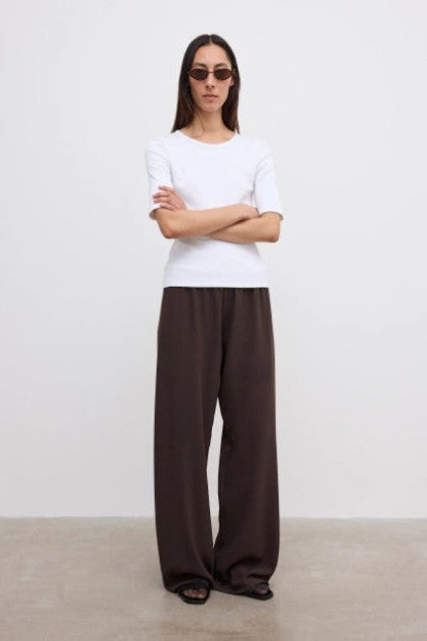 House of Dagmar Fluid Crepe Trousers