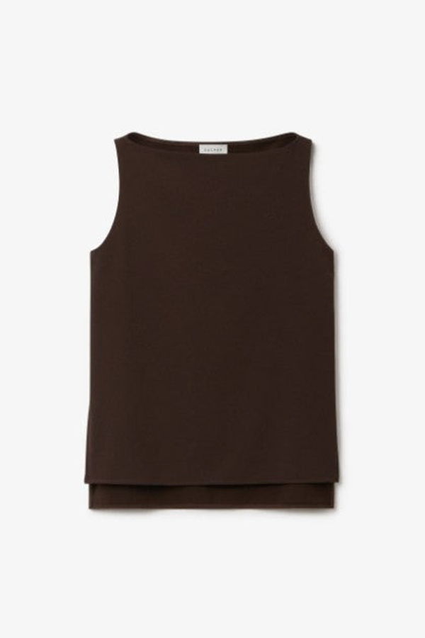 House of Dagmar Sleeveless Crepe Top