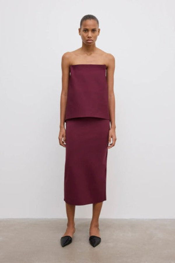 House of Dagmar Dagmar Square Slim Dress