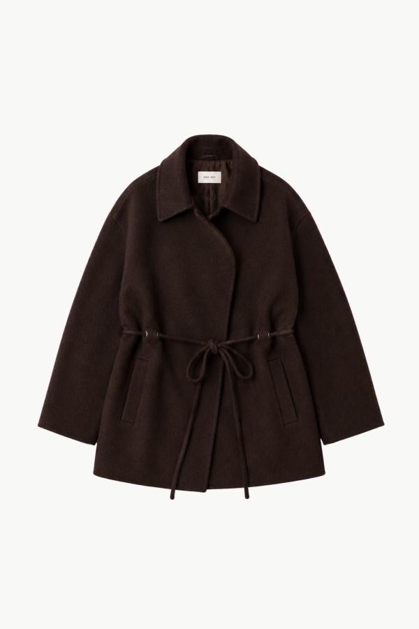 Ba&sh Kam Coat - Chocolat