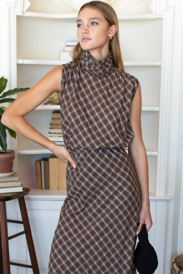 Emerson Fry Frederique Sleeveless Blouse