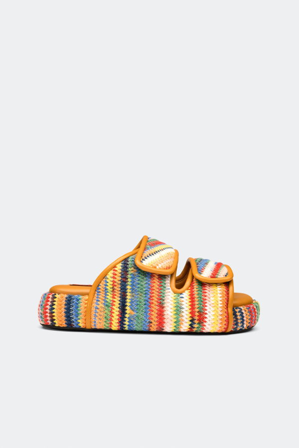 Simon Miller Cro Slide Sandals - Space Dye Multi