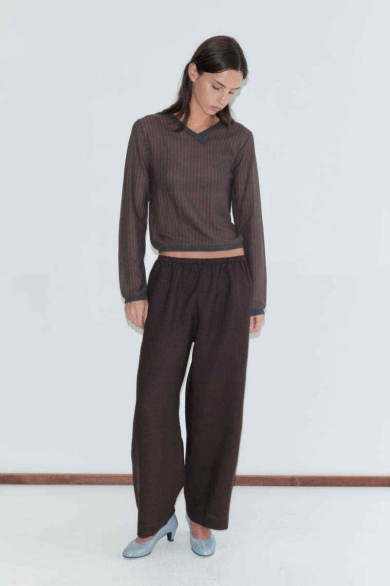 Deiji Studios Linen Ease Trouser
