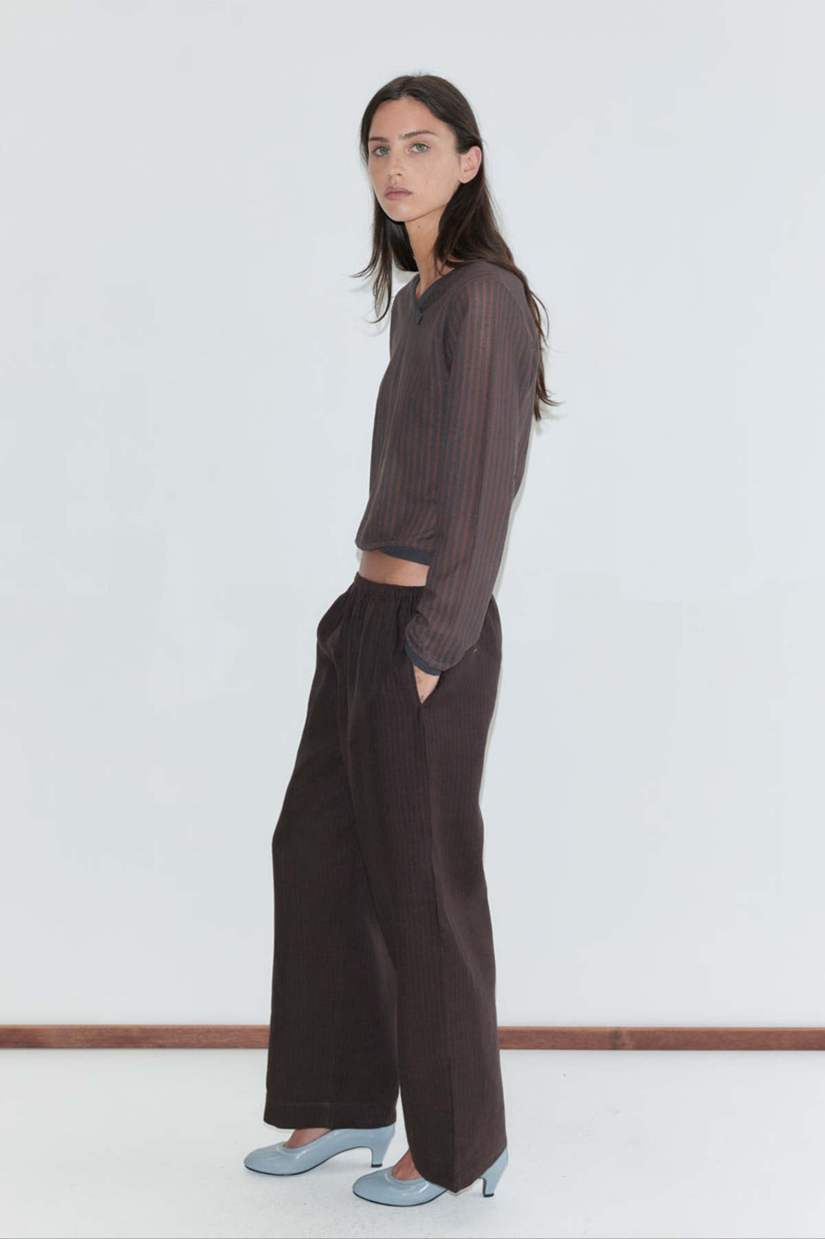 Deiji Studios Linen Ease Trouser - Image 4 of 7