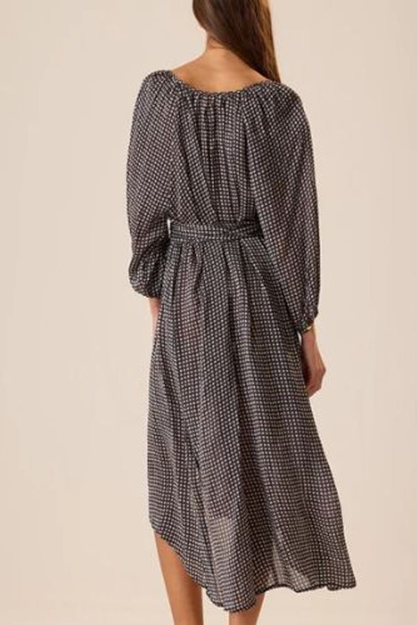 Natalie Martin Alex Midi with Sash Dress