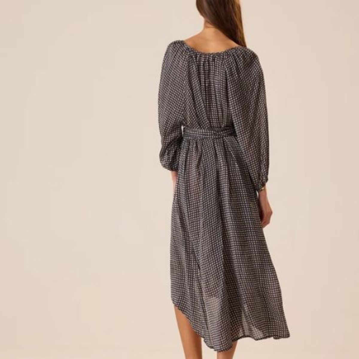 Natalie Martin Alex Midi with Sash Dress - Image 2 of 5