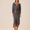 Natalie Martin Alex Midi with Sash Dress - Thumbnail 3