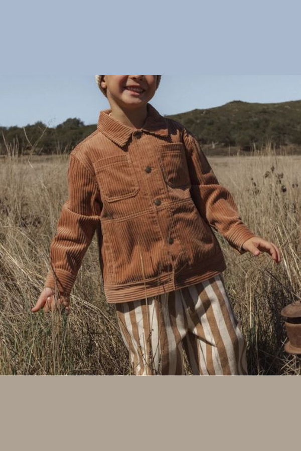 KIDS Rylee + Cru Chore Coat - Fawn