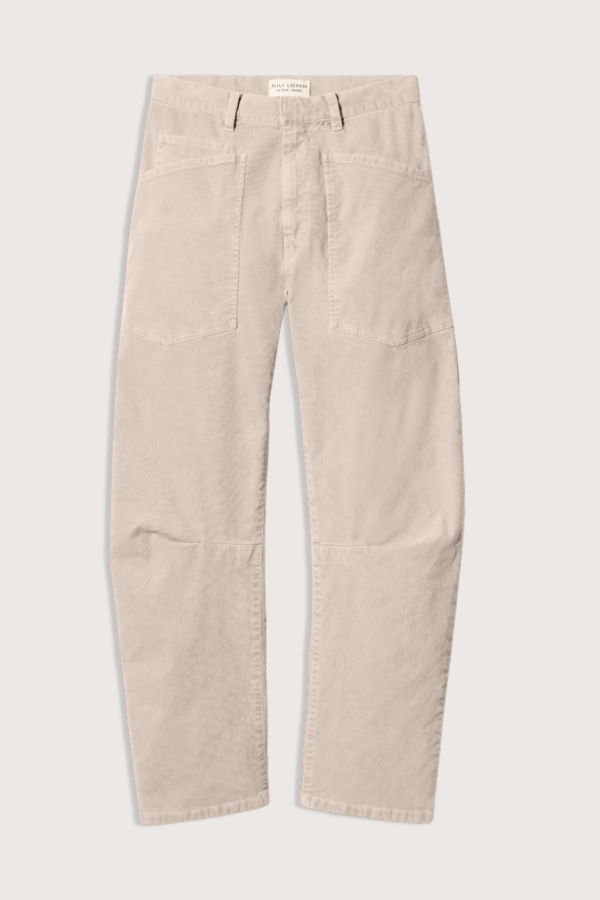 Nili Lotan Shon Corduroy Pant - Travertine