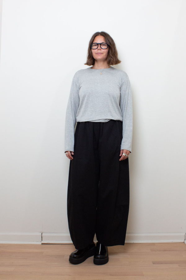 KYE Intimates Relaxed Long Sleeve Top - Dove