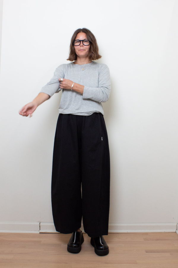 KYE Intimates Relaxed Long Sleeve Top - Dove