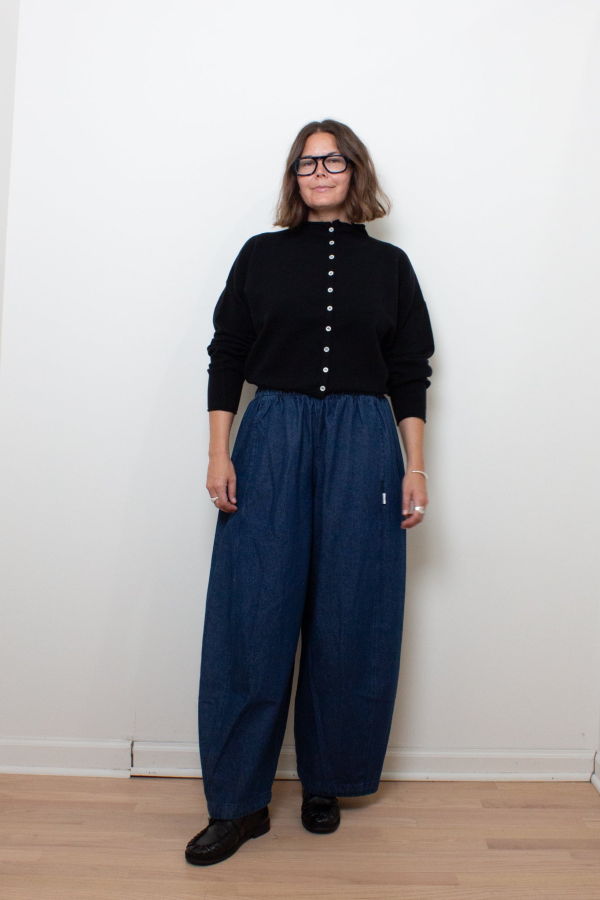 James Street Co. Wool Peri Shrunken Cardigan