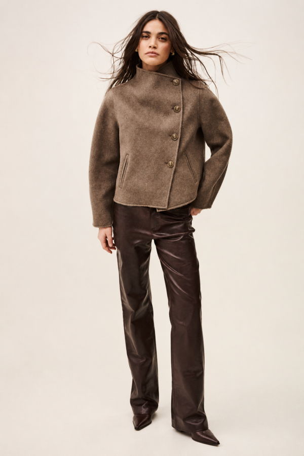 Ba&sh Kemelia Coat - Moka