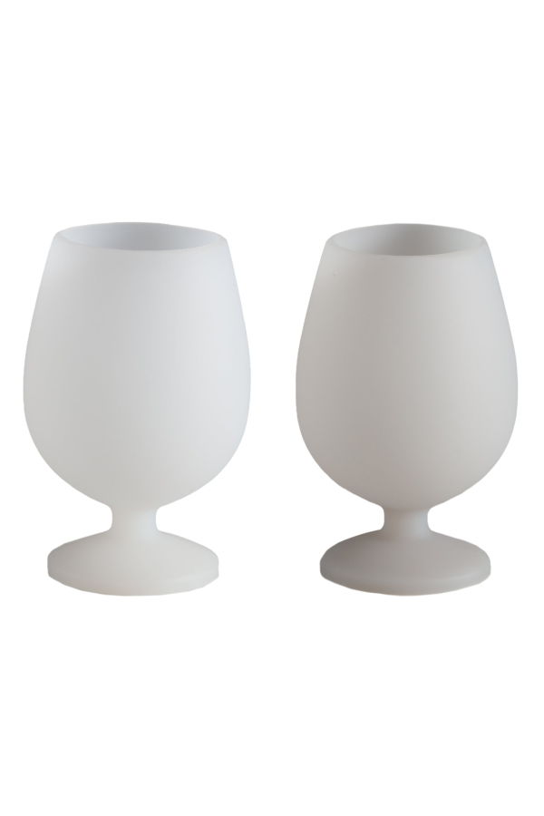 Porter Green Stemm Silicone Unbreakable Wine Glasses