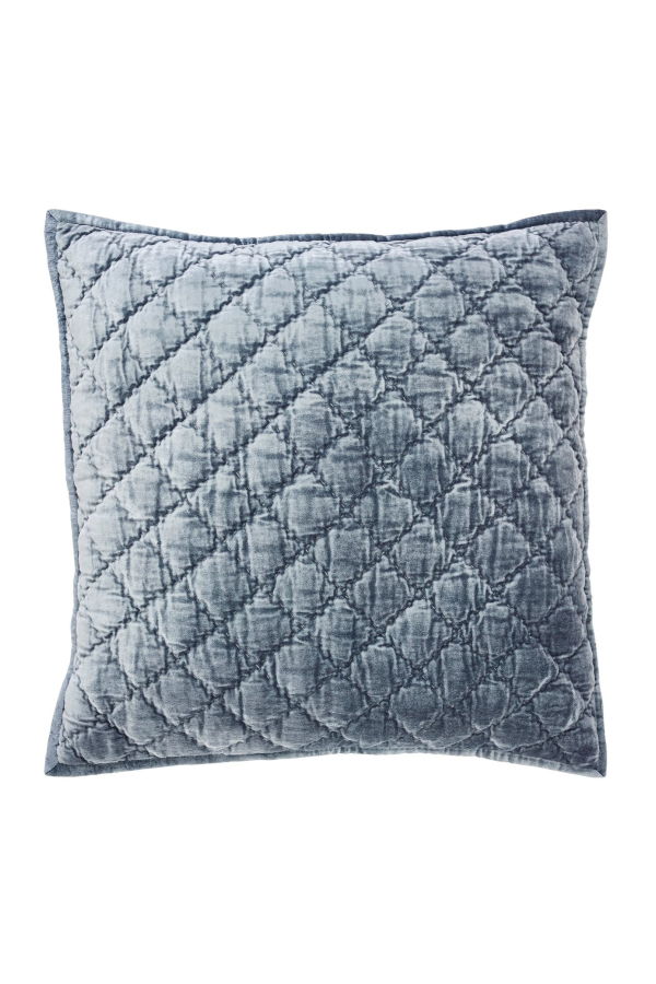Orchids Lux Home Clermont Diamond Velvet Quilt Sham