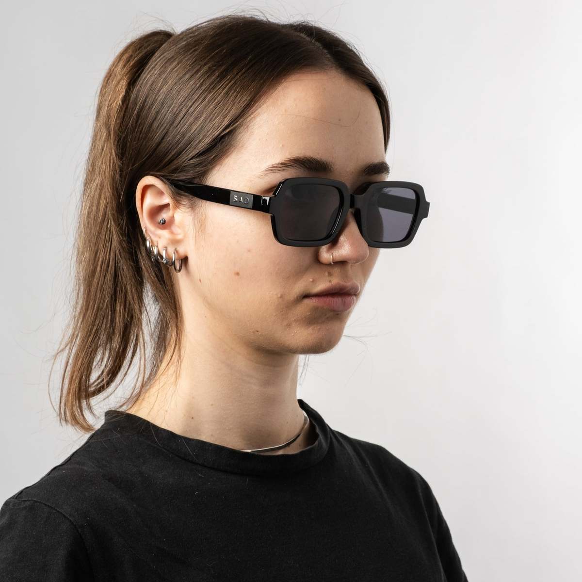 Sad Eyewear Hollow Sunglasses - Image 6 of 10