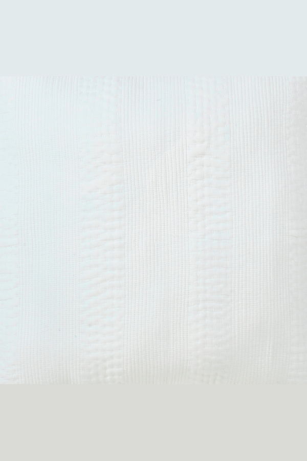 Orchids Lux Home Laysan Quilted Cotton Coverlet Sham
