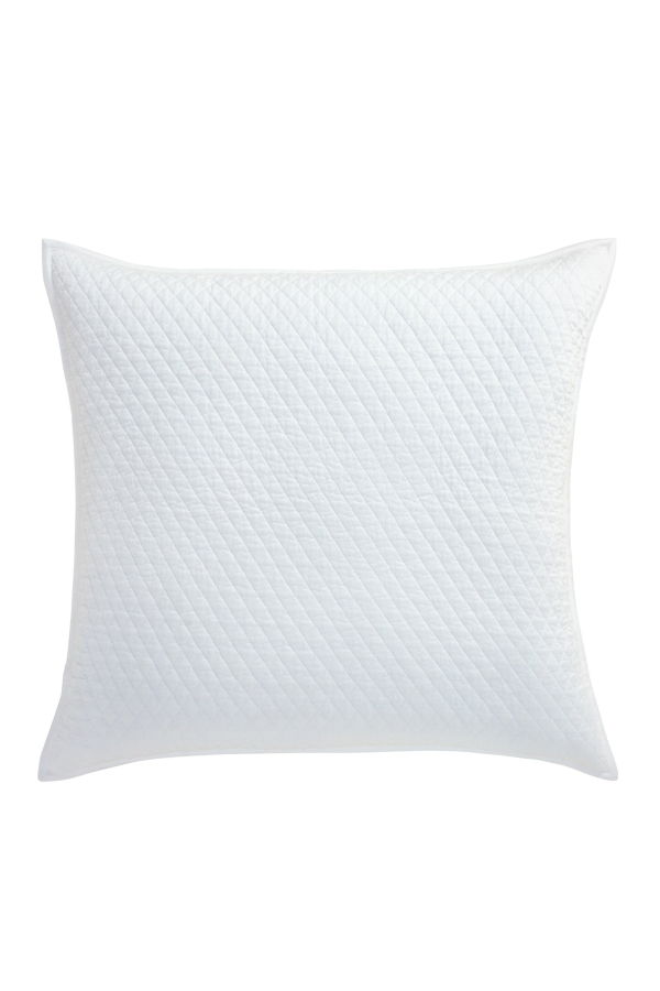 Orchids Lux Home Merida Lyocell Diamond Quilted Coverlet Sham