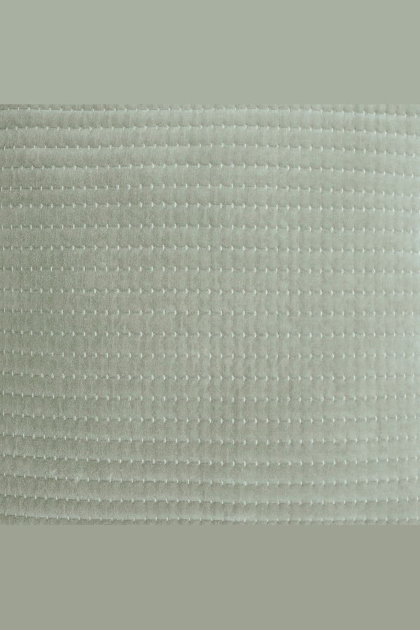 Orchids Lux Home Milton Channel Stitched Velvet Coverlet Sham