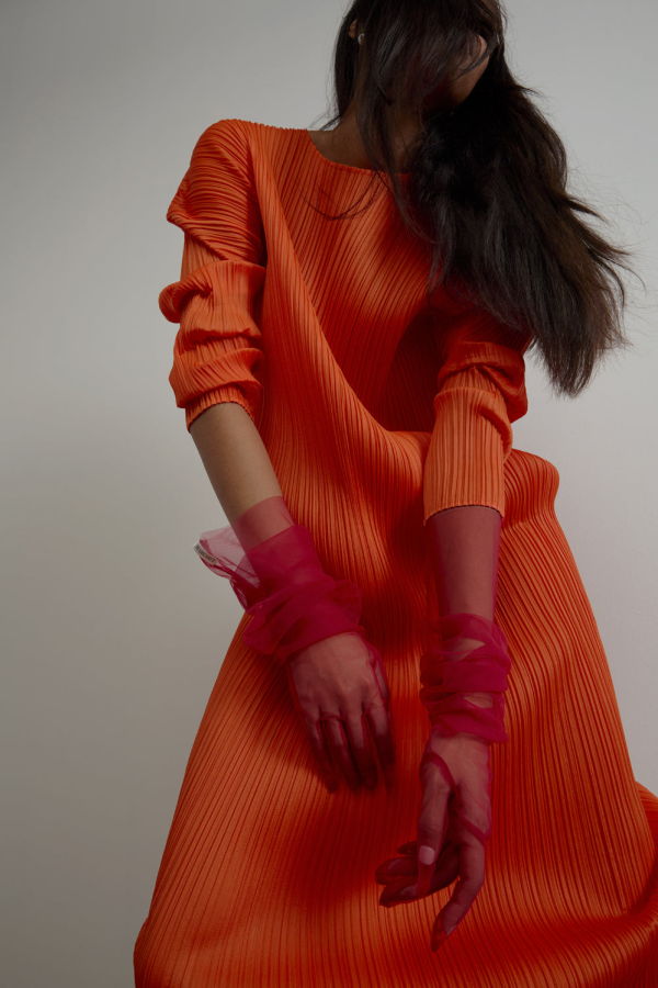 MARGARET Heart Sheer Opera Gloves