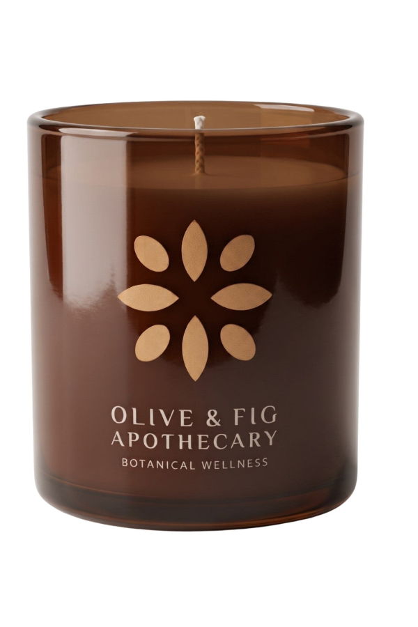 Olive & Fig Apothecary Desert Santal Scented 2-Wick 11 oz Candle