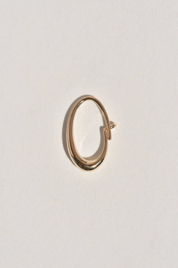 Leigh Miller Medium Oval Sempre Hoop
