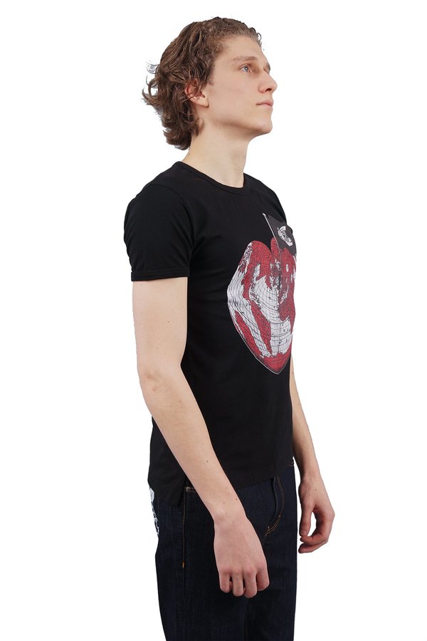 Vivienne Westwood Heart World T-Shirt - Black | Garmentory