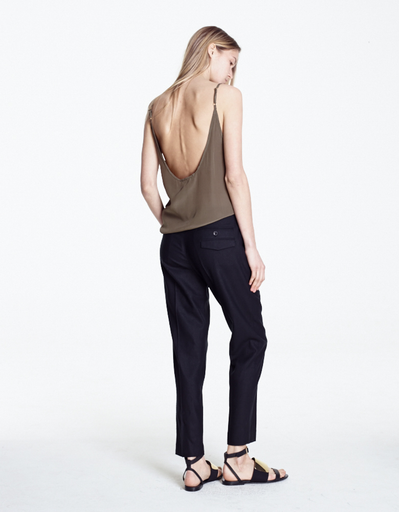 Markoo Andrea Silk Drop Crotch Trouser Markoo Andrea Silk Drop Crotch Trouser