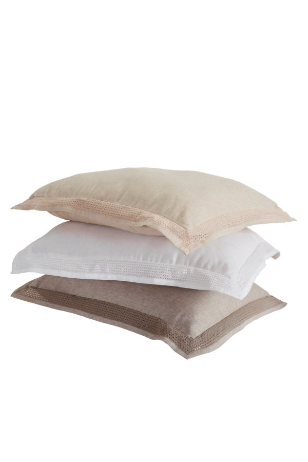 Orchids Lux Home Sienna European Linen Duvet Sham