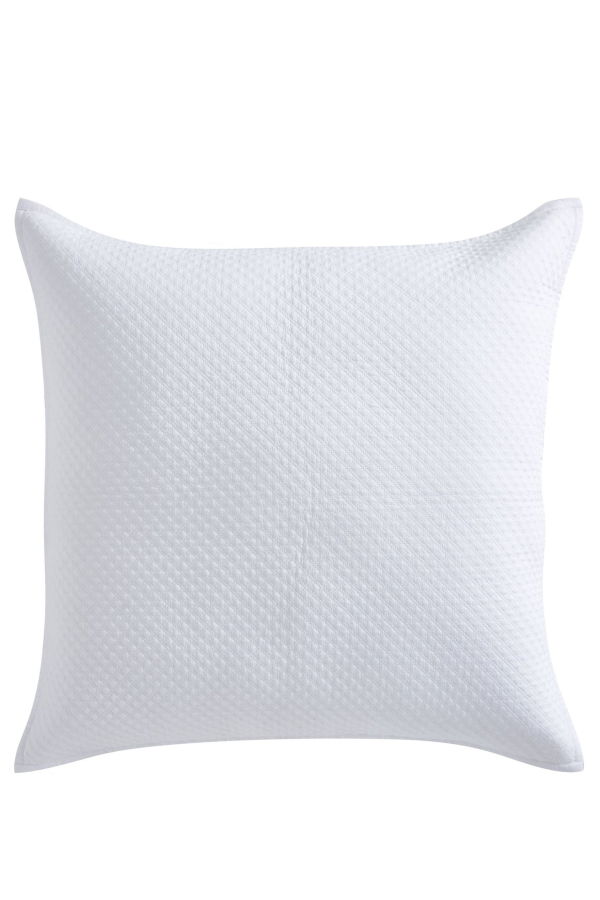 Orchids Lux Home Velentina Diamond Quilted Sateen Coverlet Sham