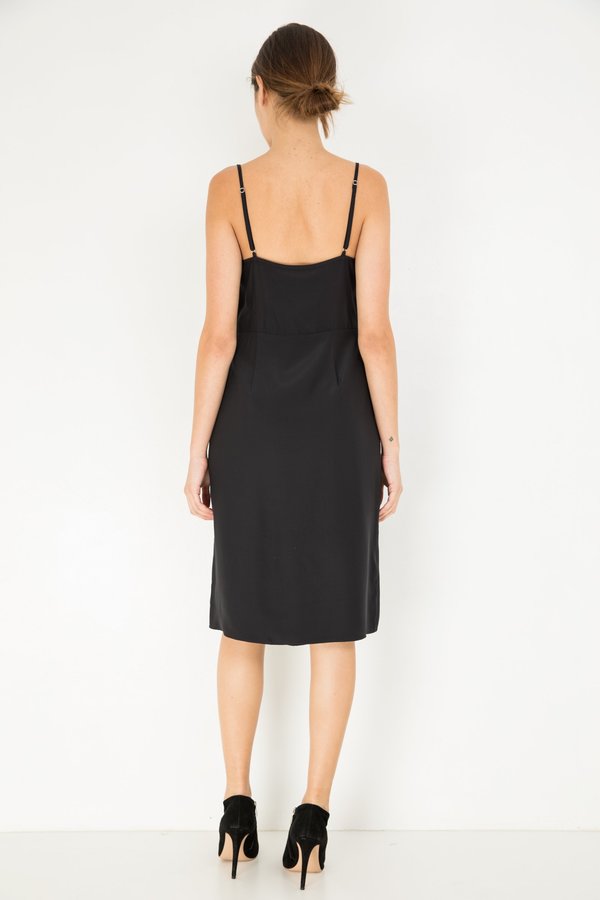 chinese dress ladies Lace Cut-Out Cami Dress