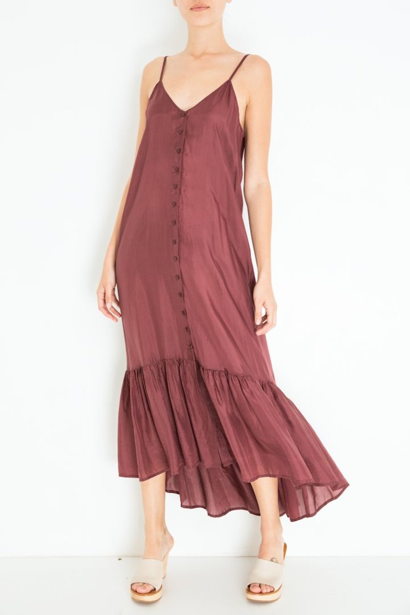 tosca silk dress Tosca Black Silk Dress by Reformation