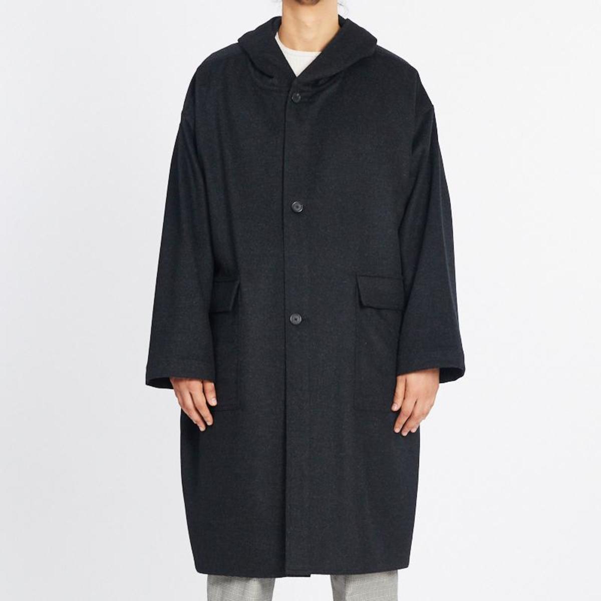 ジャケット・アウター S.K. MANOR HILL HOODED CANOPY COAT S.K. Manor Hill Canopy Coat - Charcoal Gray | Garmentory
