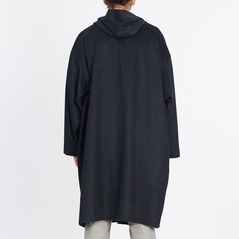 S.K. Manor Hill Canopy Coat - Charcoal Gray | Garmentory
