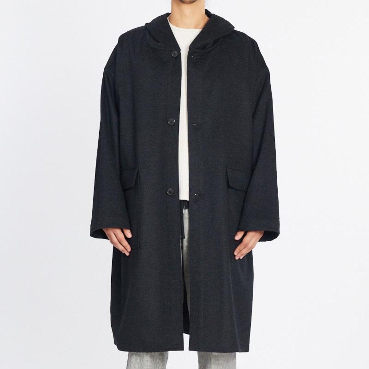 S.K. Manor Hill Canopy Coat - Charcoal Gray | Garmentory